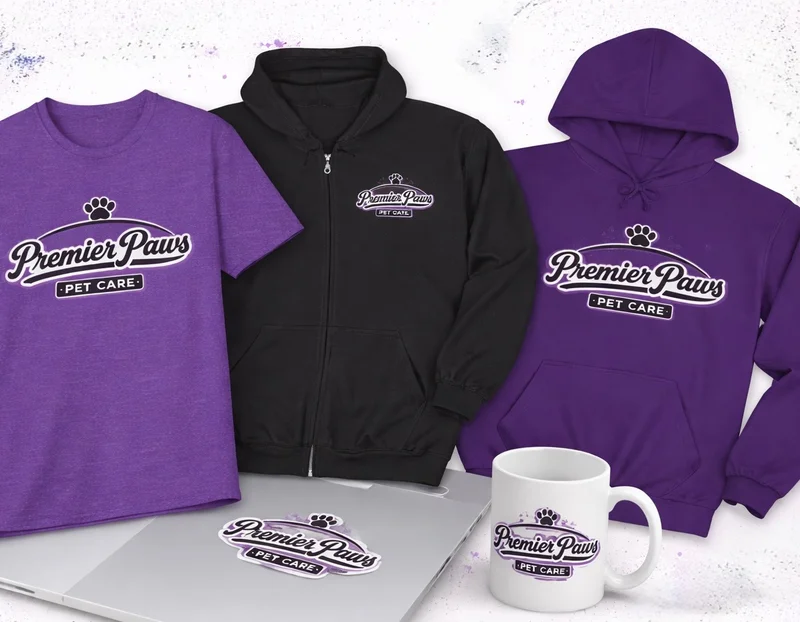 Premier Paws Pet Care merchandise